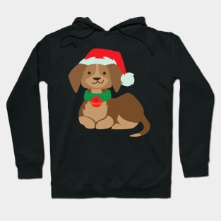 Christmas dog 04 Hoodie